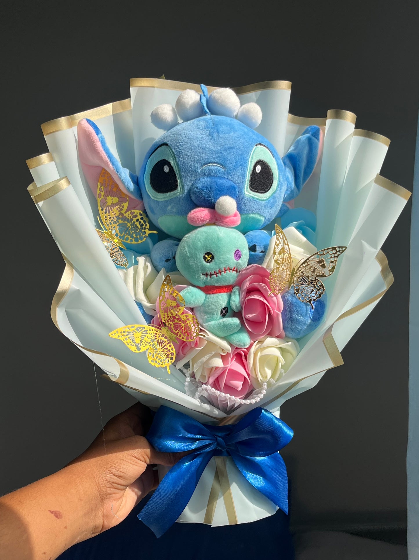 Stitch Plushie Bouquet