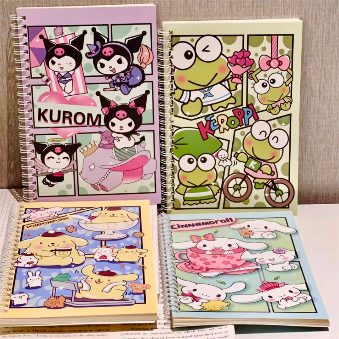 Sanrio A5 Notebooks