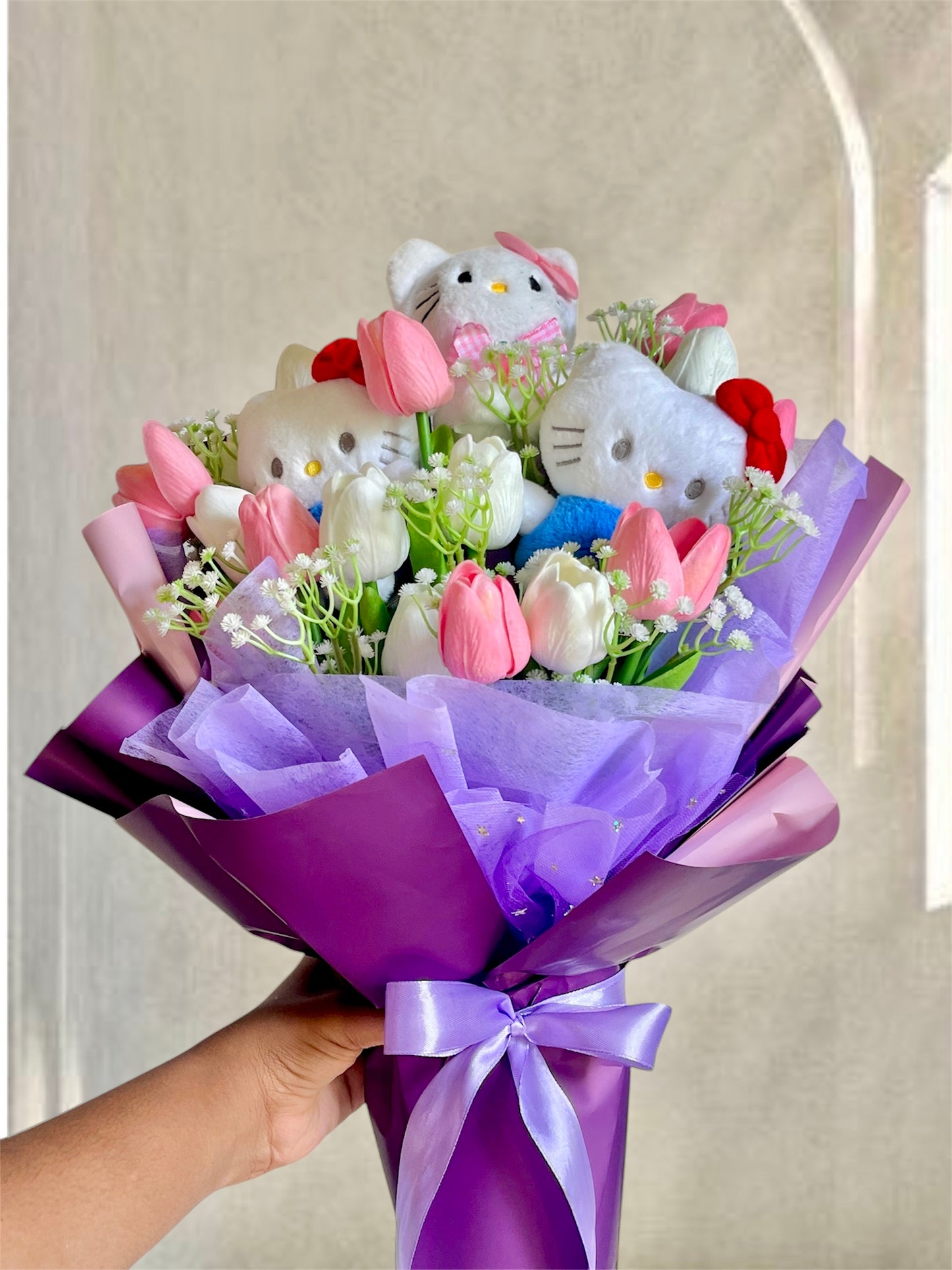 Hello Kitty Tulip Bouquet