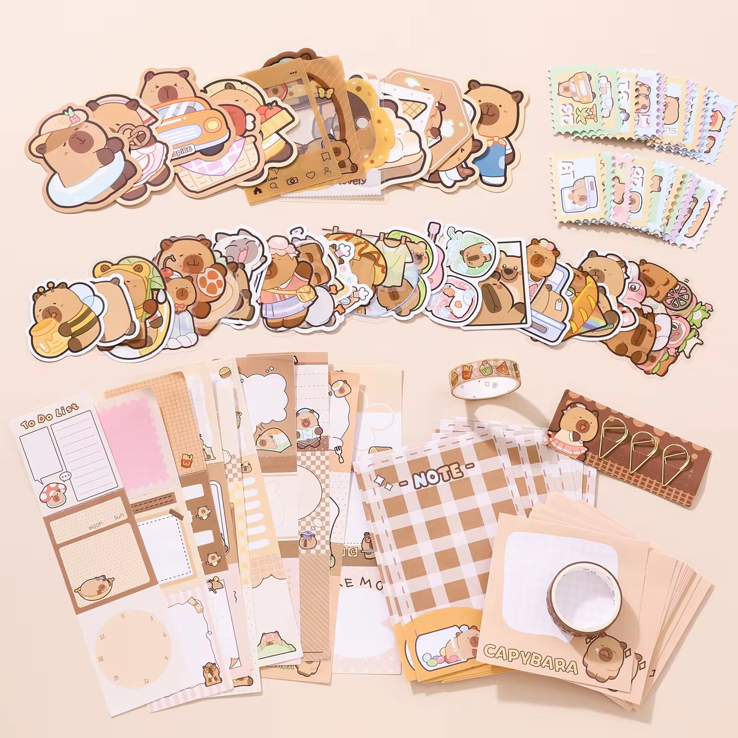 Happy Capybara Journal Set