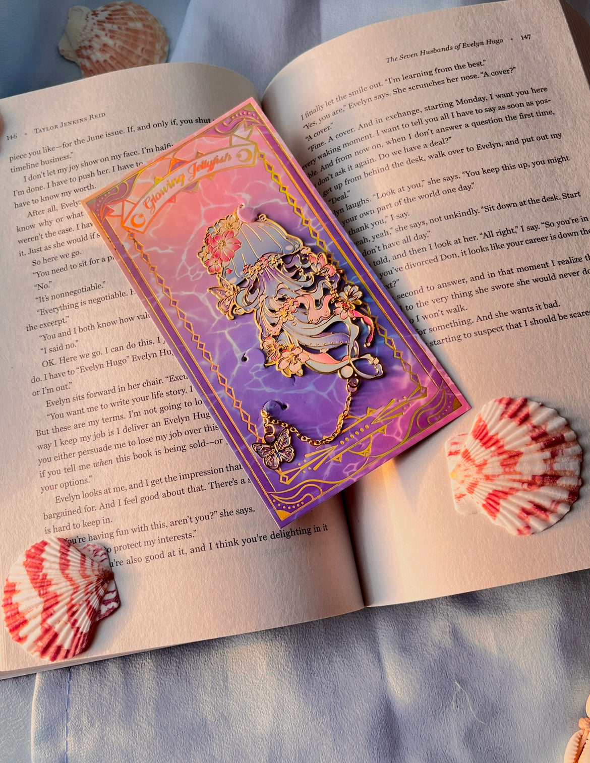 Ethereal Tides Bookmark