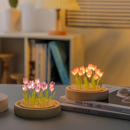 DIY Tulip Lamp