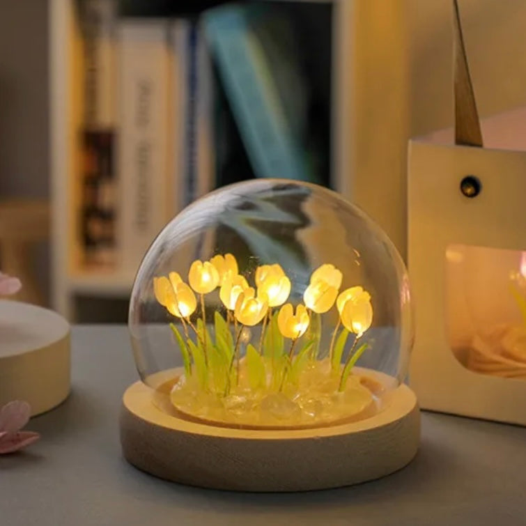 DIY Tulip Lamp