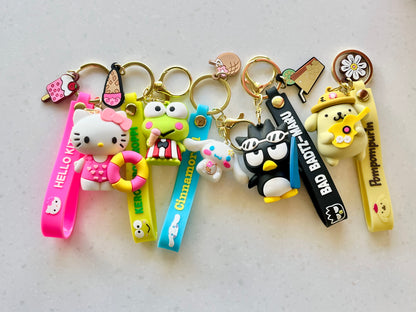 Sanrio Summer Edition Keychain