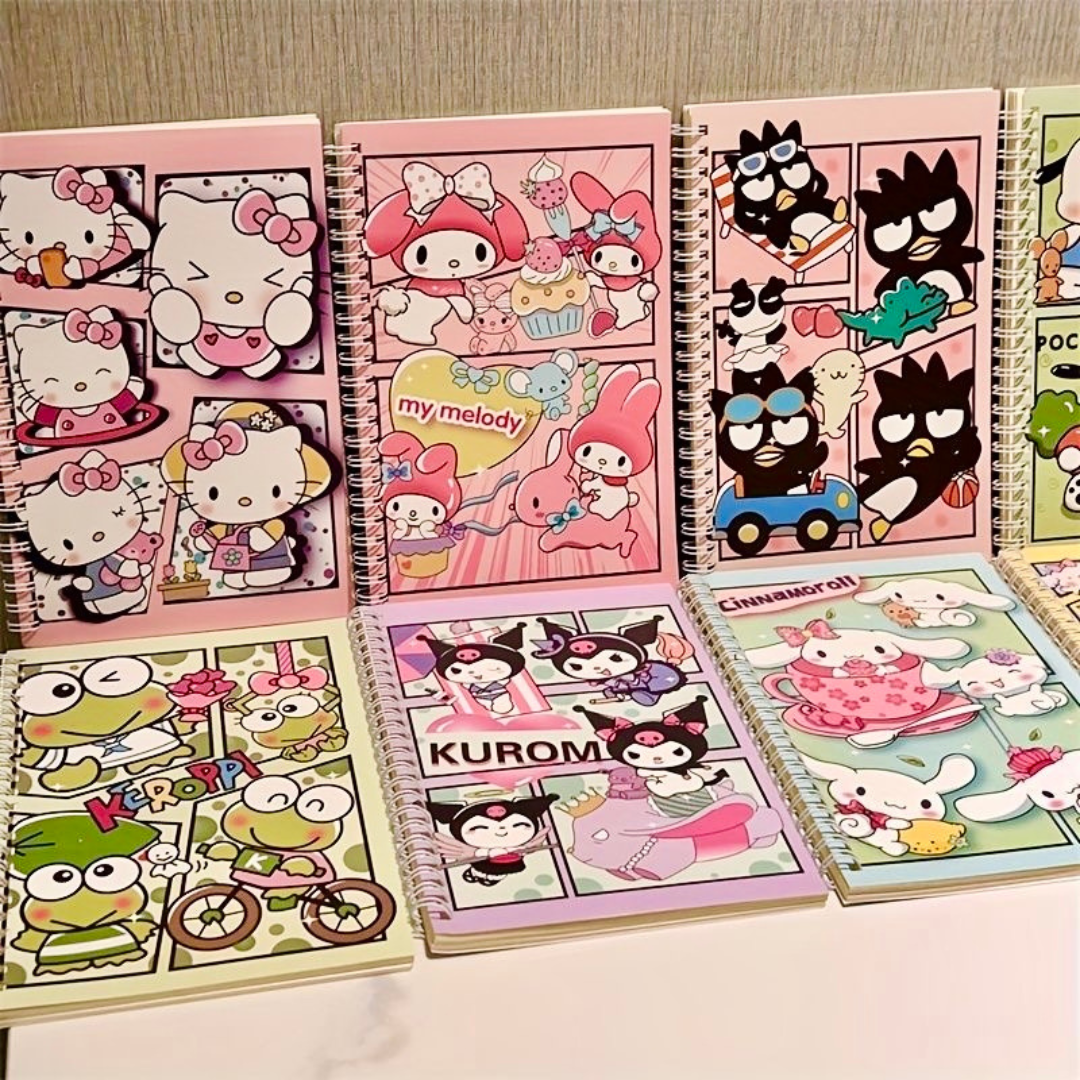 Sanrio A5 Notebooks