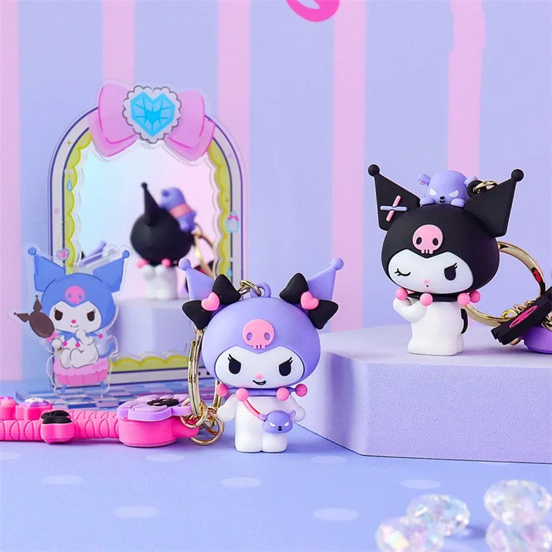 Kuromi & My Melody Keychain