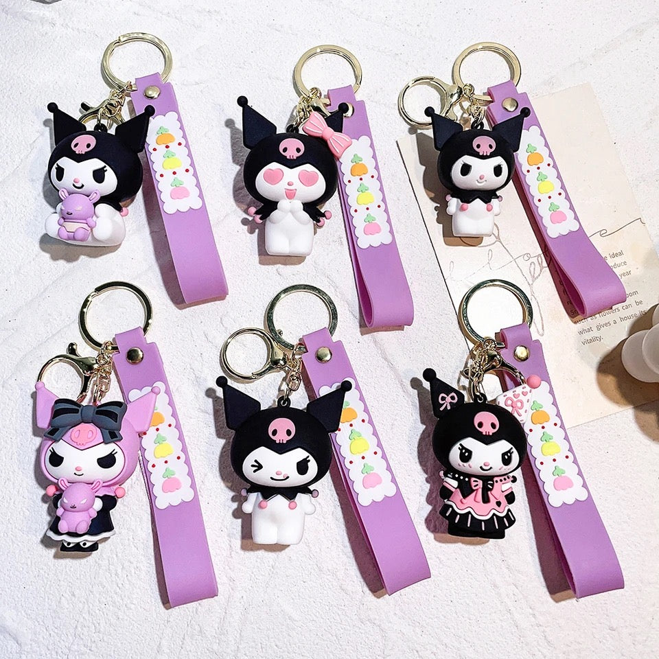 Kuromi Keychain