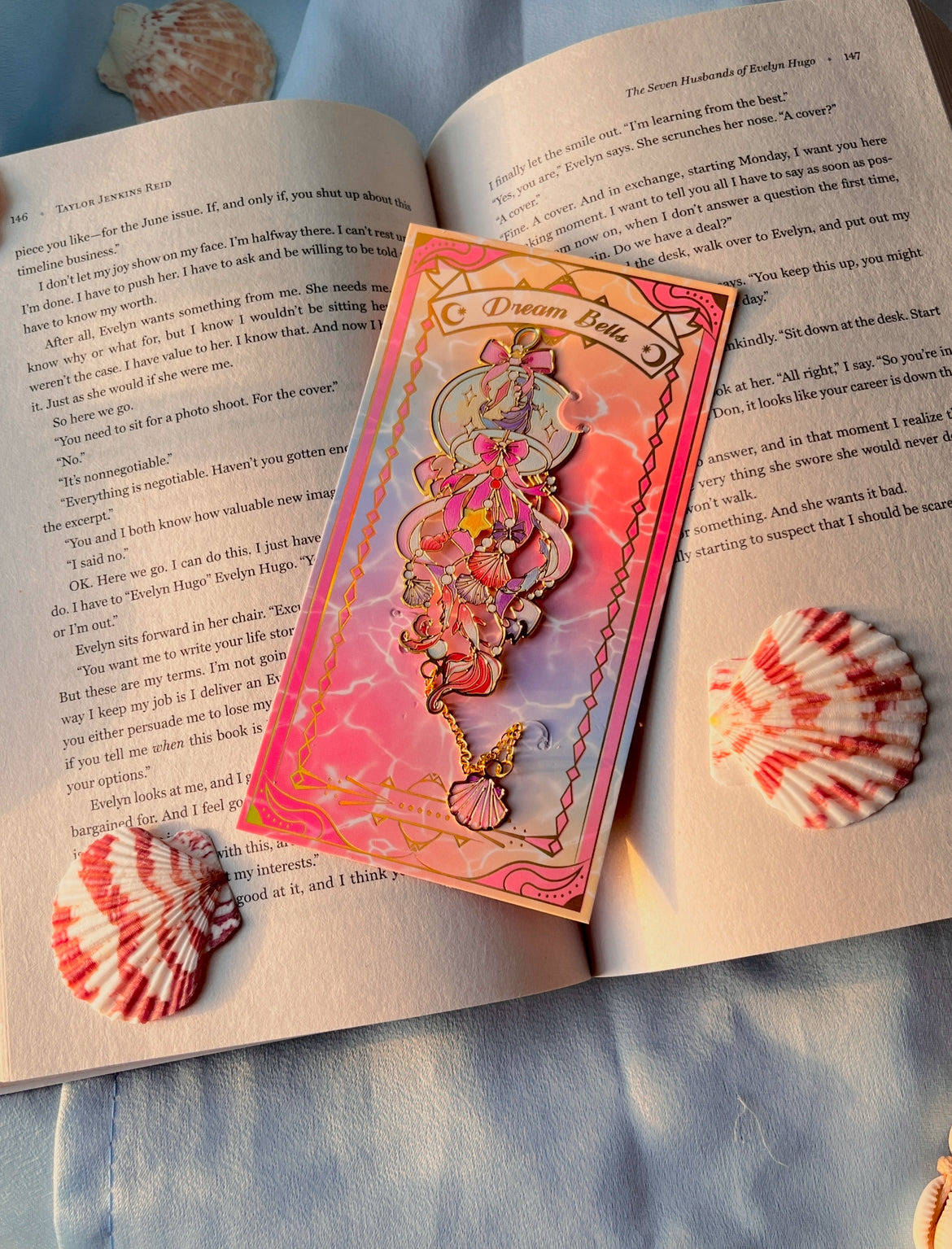 Ethereal Tides Bookmark