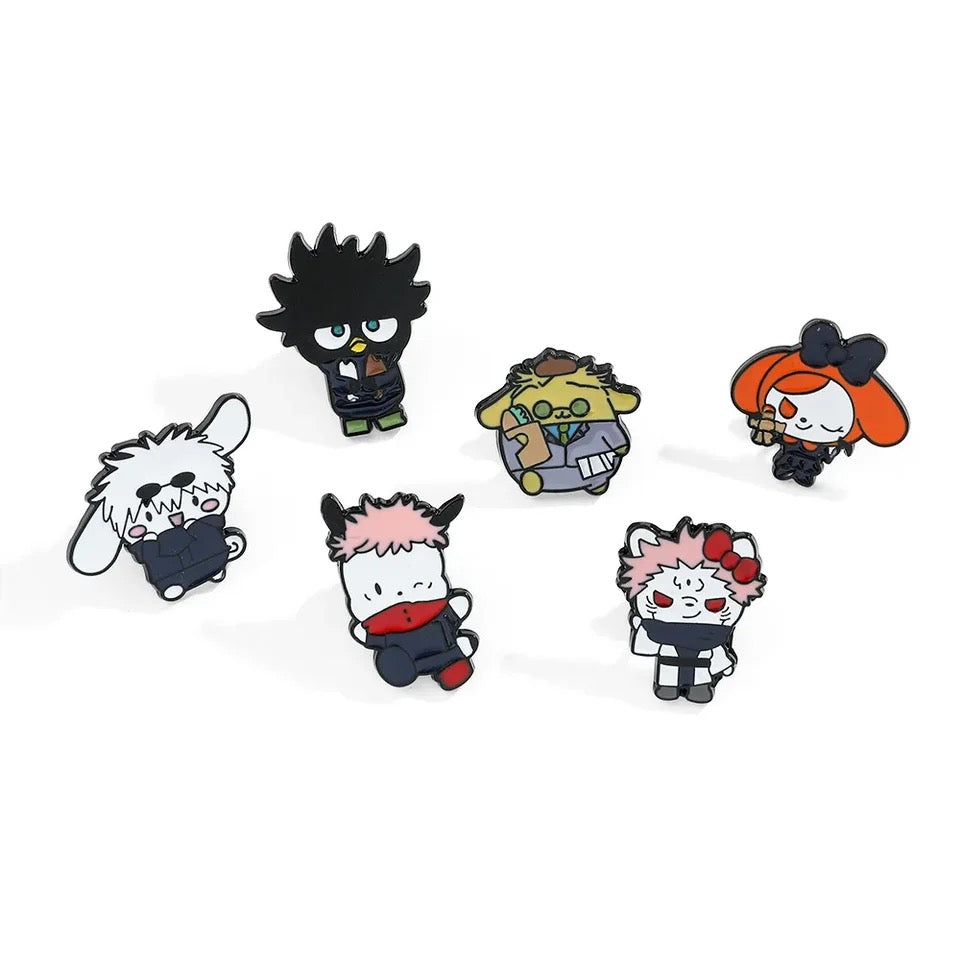 Jujutsu Kaisen x Sanrio Pins