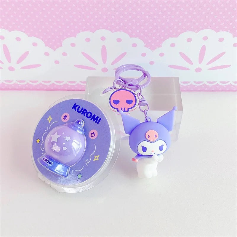 Sanrio Night Light Keychain