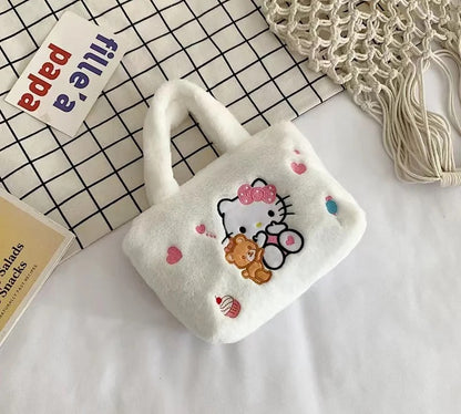 Mini bolso de felpa