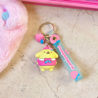 Sanrio Peach Keychain