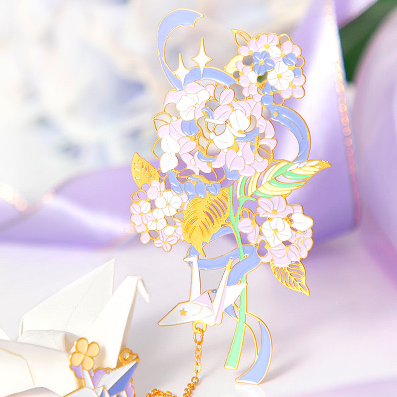 Ethereal Floral Bookmark