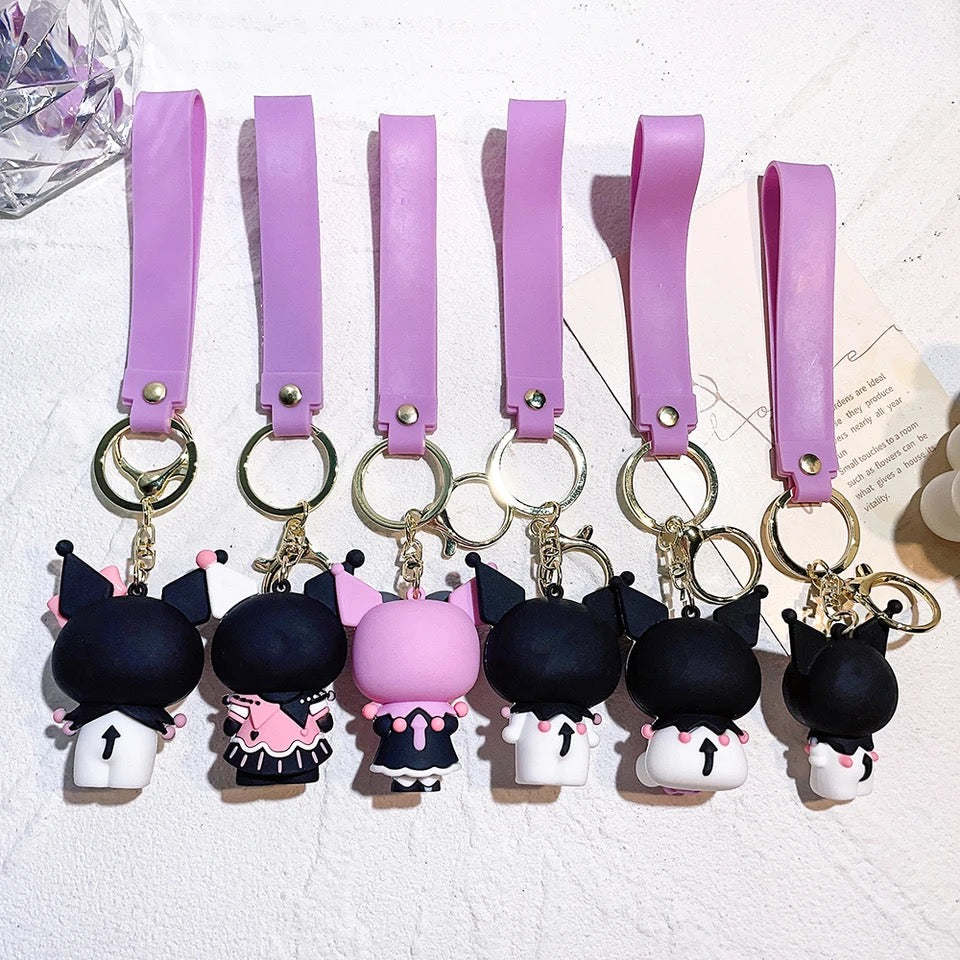 Kuromi Keychain