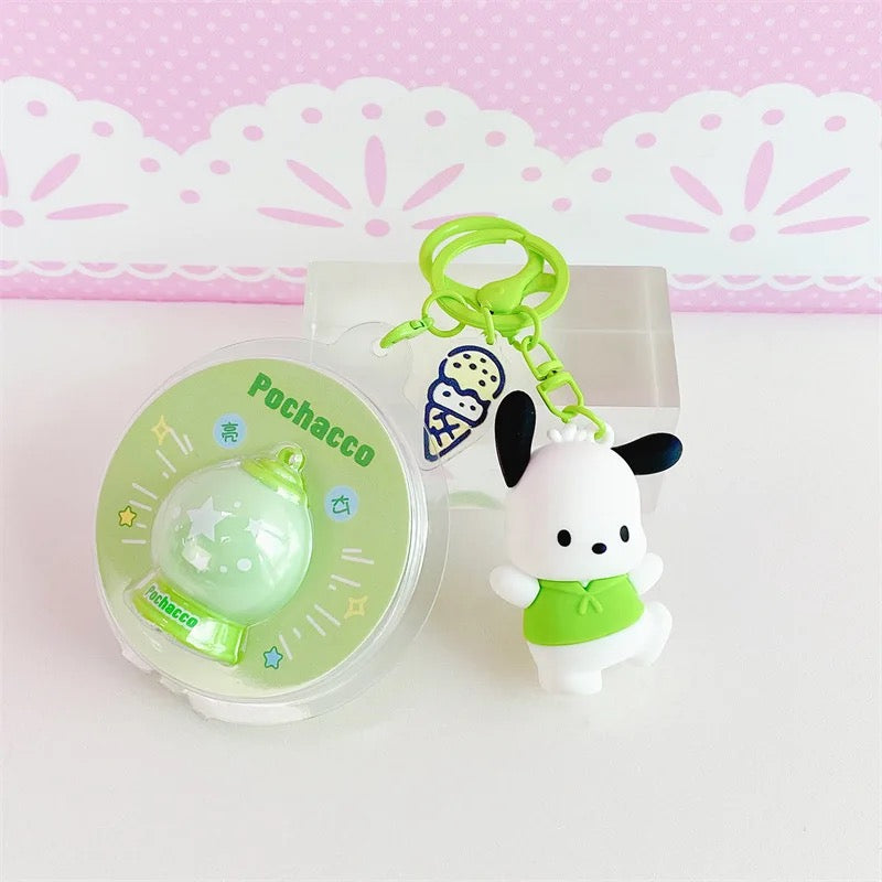 Sanrio Night Light Keychain