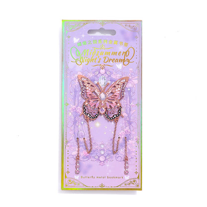 Ethereal Butterfly Brass Bookmarks