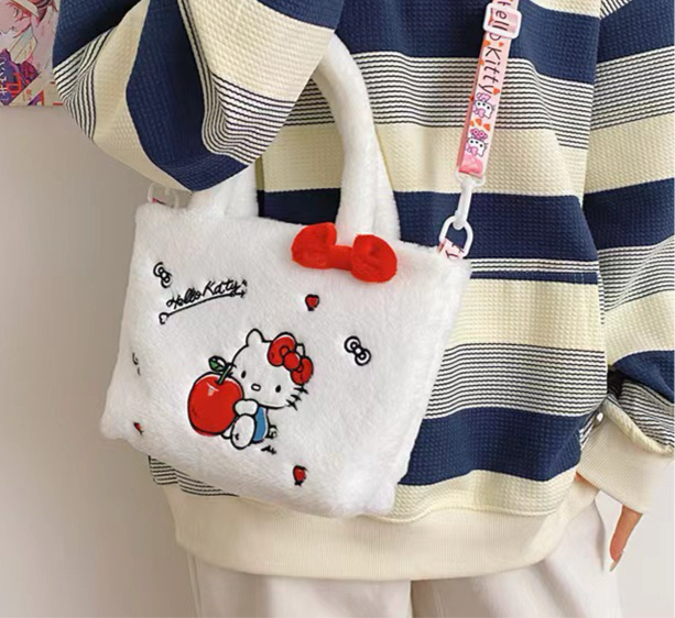 Large Sanrio Plush Bag