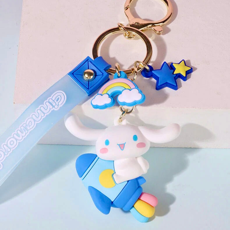 Planet Cinnamoroll Keychain