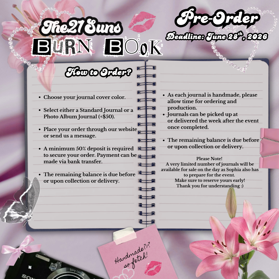 PRE-ORDER Burn Book Journal