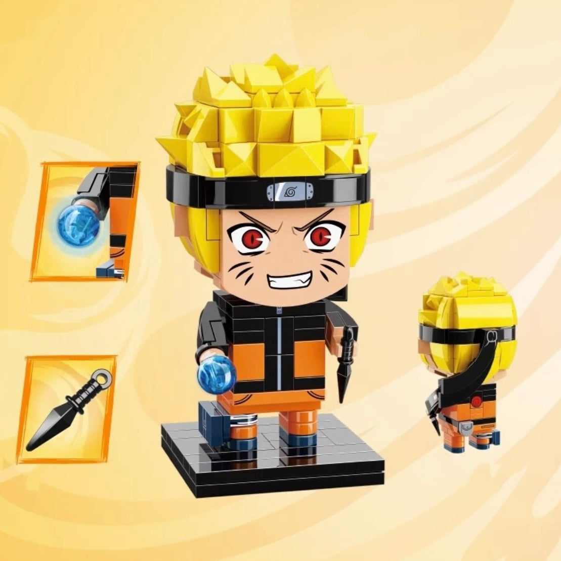 Figura de bloque de construcción Naruto Shippuden