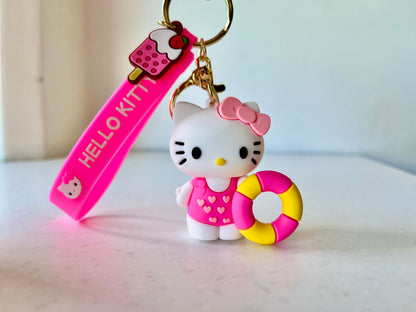 Sanrio Summer Edition Keychain