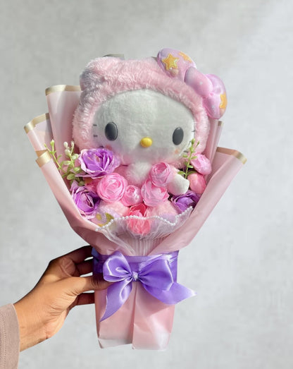 Hello Kitty Plushie Bouquet