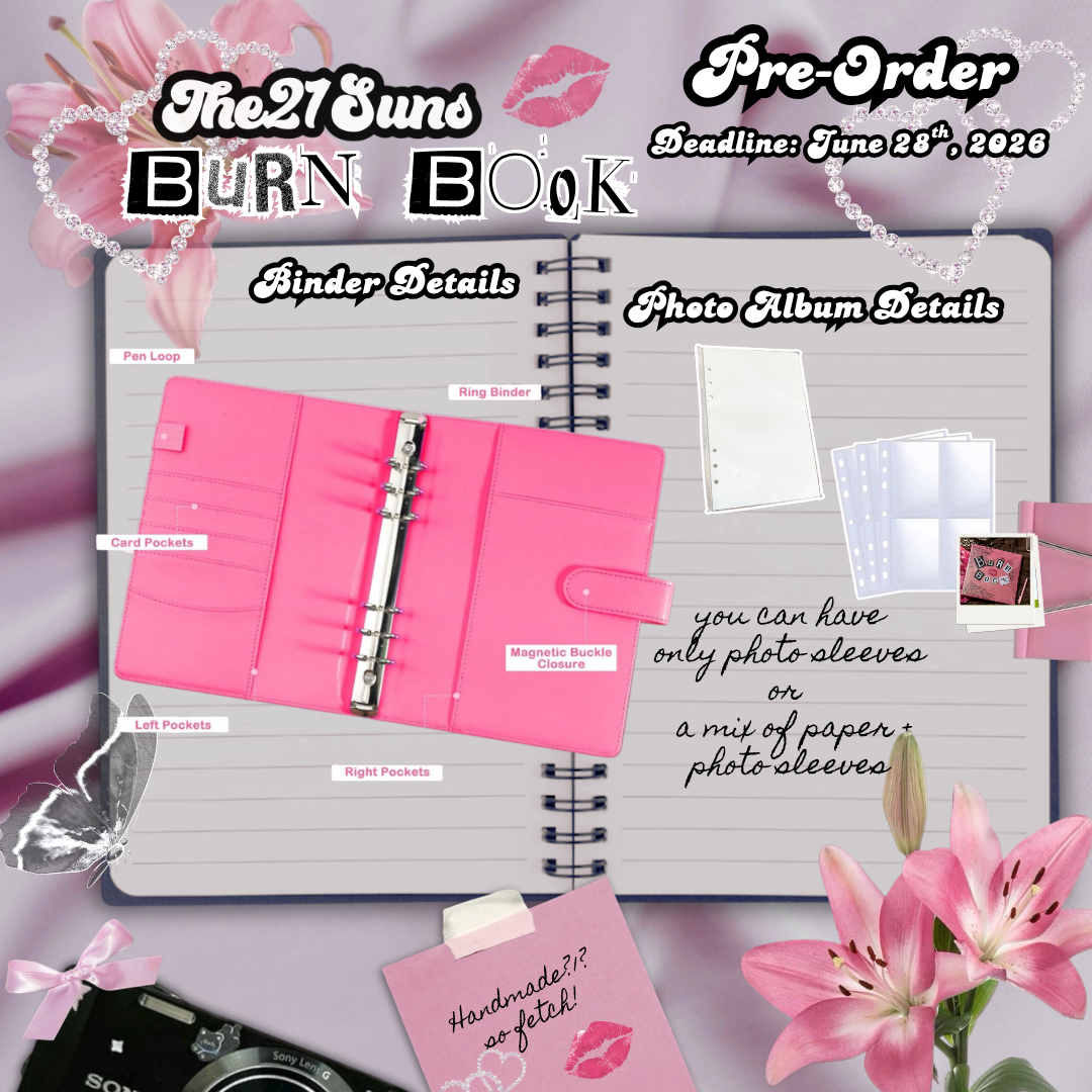 PRE-ORDER Burn Book Journal