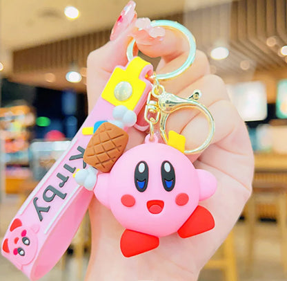 Kirby Foodie Keychain