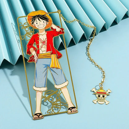 One Piece Brass Bookmark