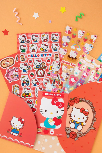 Conjunto de pegatinas Sanrio