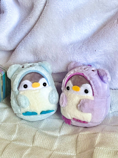 Llaveros de peluche de pingüino