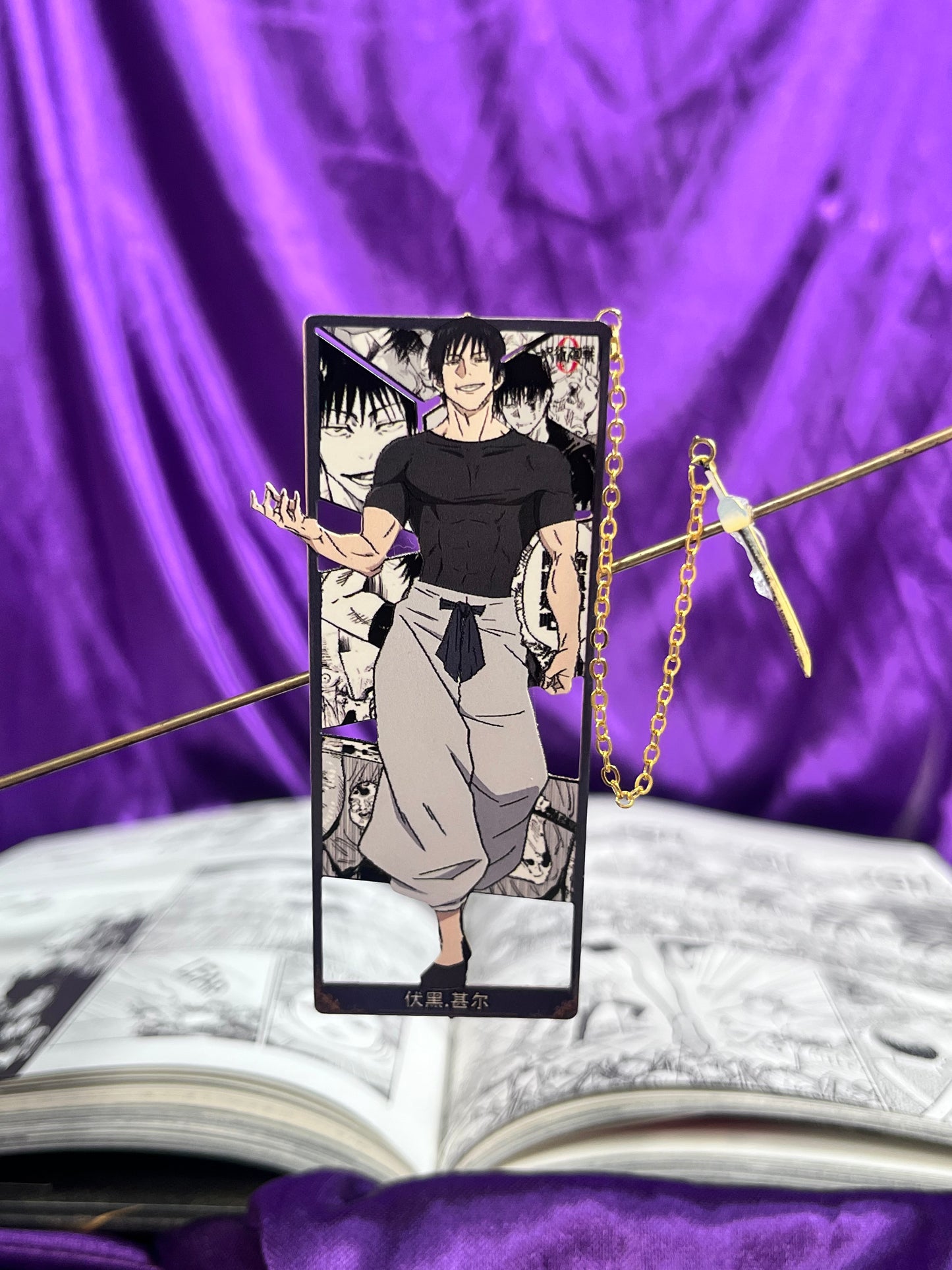 Jujutsu Kaisen Brass Bookmarks