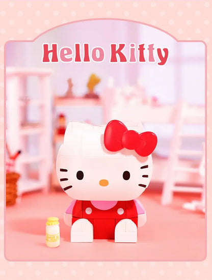 Figura de bloques de construcción Sanrio