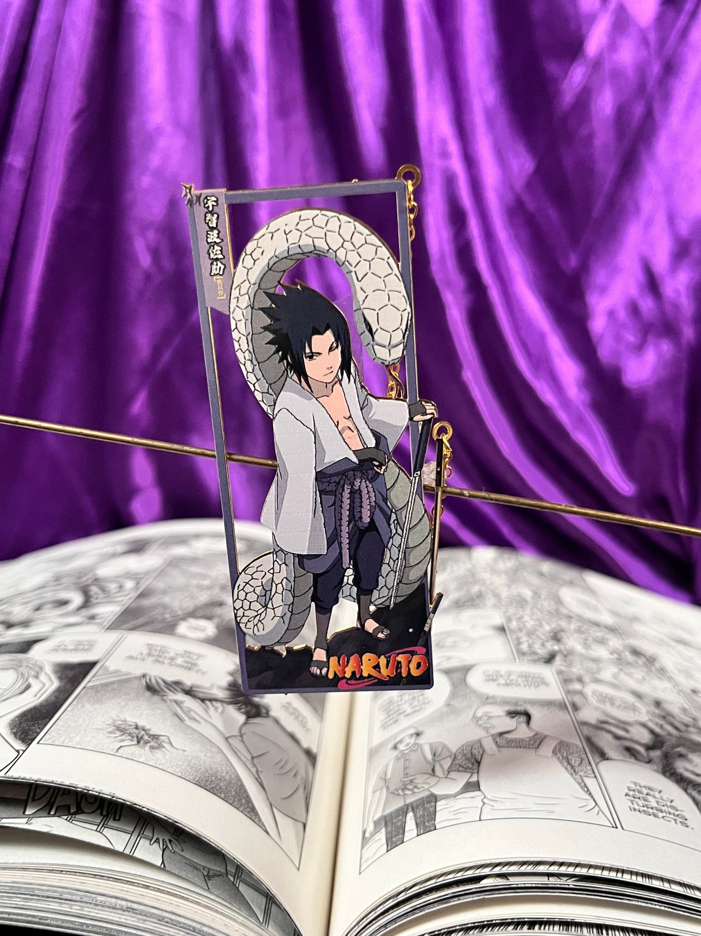 Naruto Shippuden Brass Bookmarks