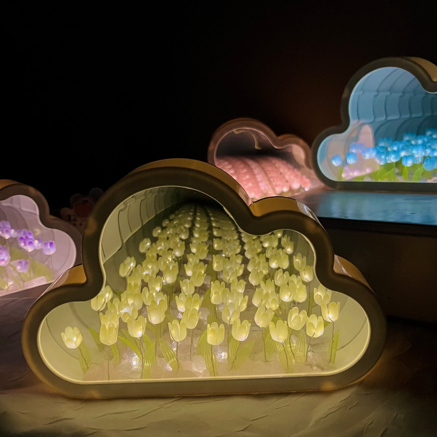 DIY Cloud Tulip Lamp