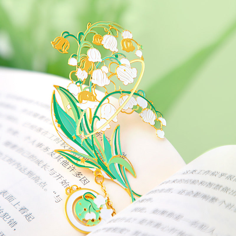 Ethereal Floral Bookmark