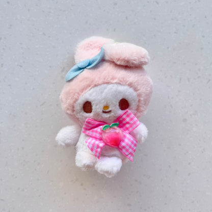 Porte-clés en peluche Sanrio Sweet Peach