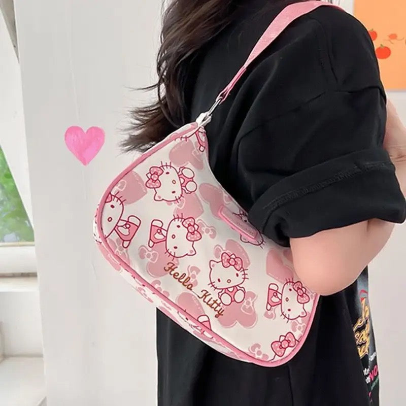 Hello Kitty Shoulder Bag (Light Pink)