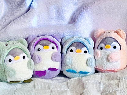 Llaveros de peluche de pingüino