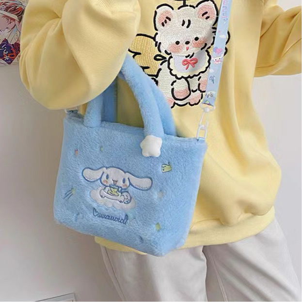 Large Sanrio Plush Bag