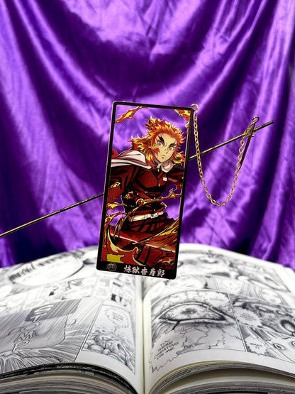 Demon Slayer Brass Bookmarks