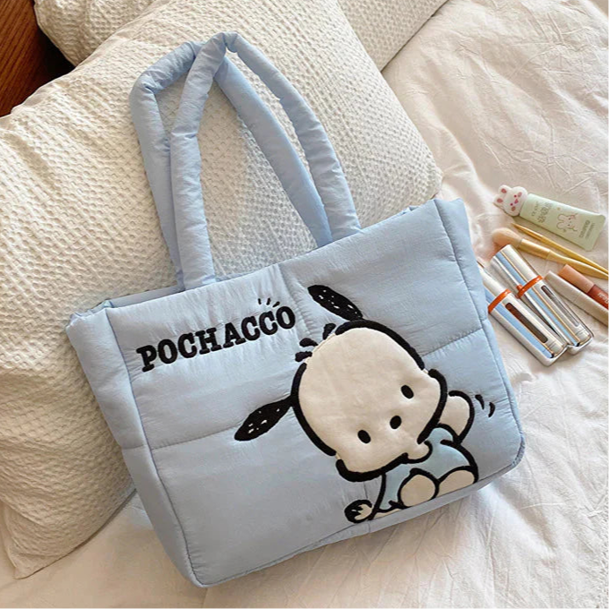 Genuine Sanrio Puffer Tote Bag