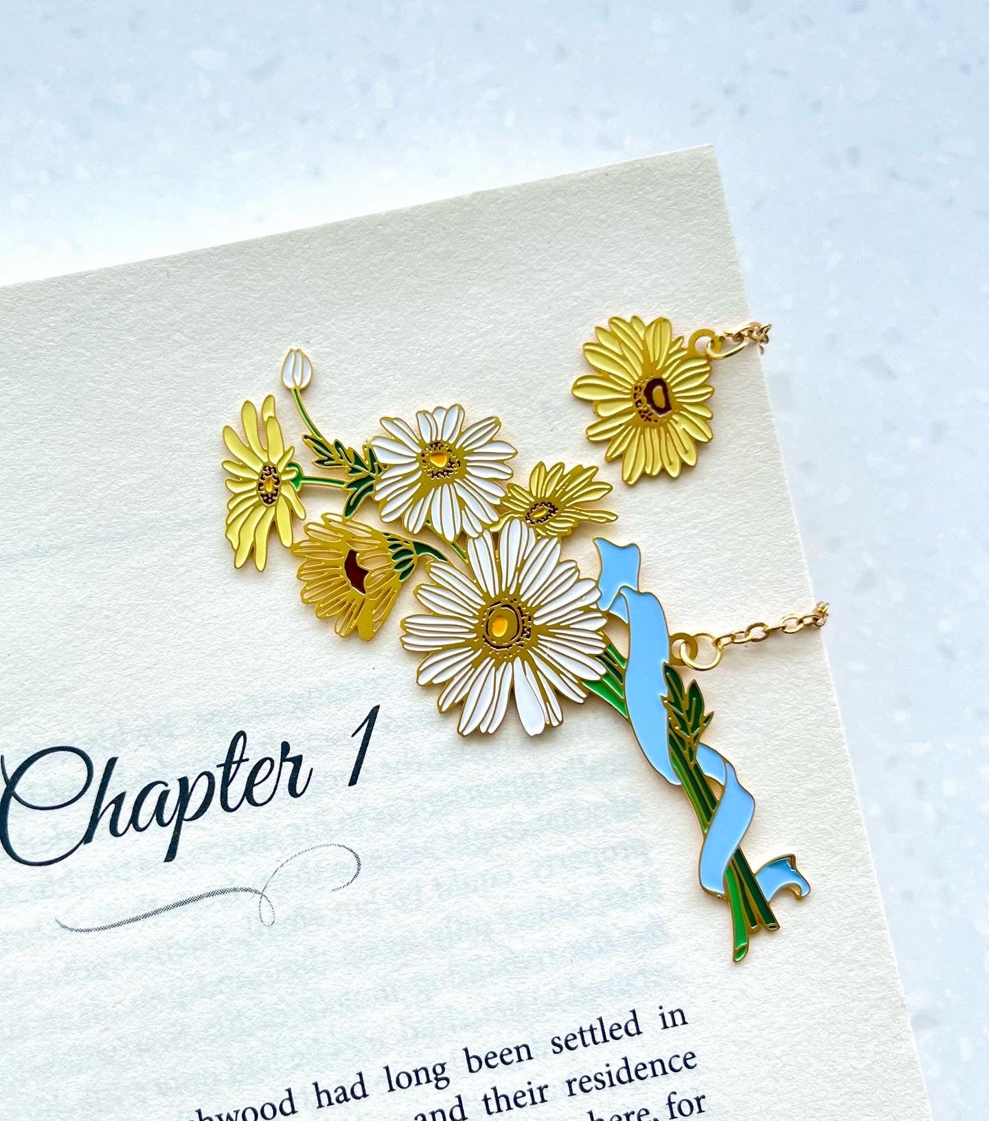 Floral Bouquet Bookmark