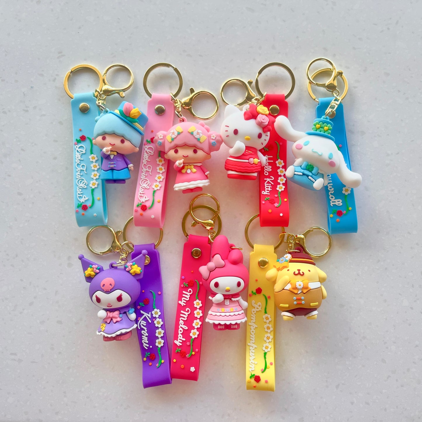 Sanrio Flower Season Keychain