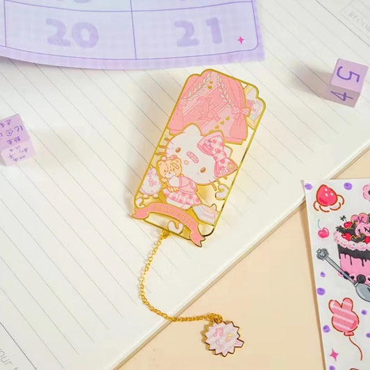 Hello Kitty Brass Bookmark