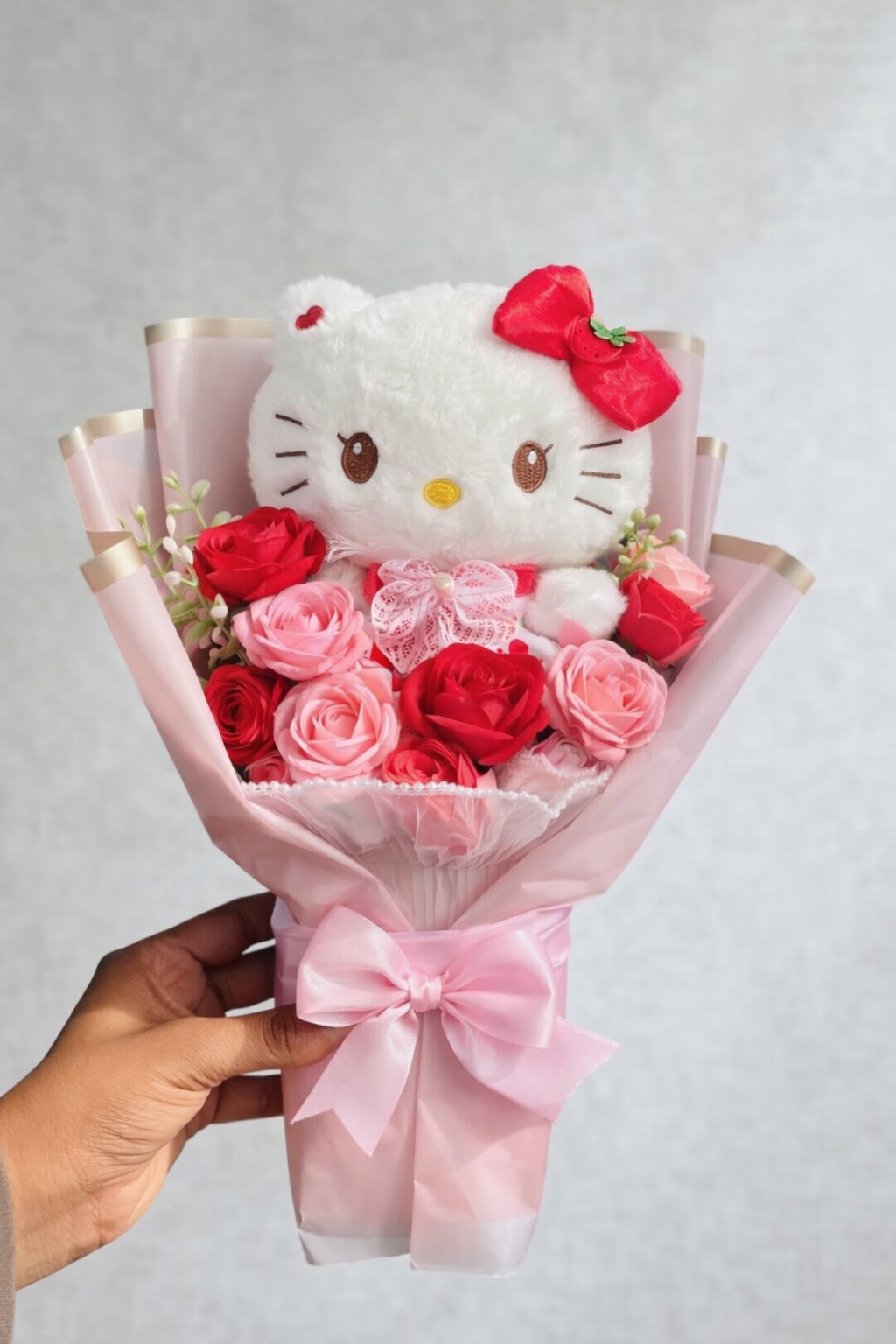 Hello Kitty Plushie Bouquet