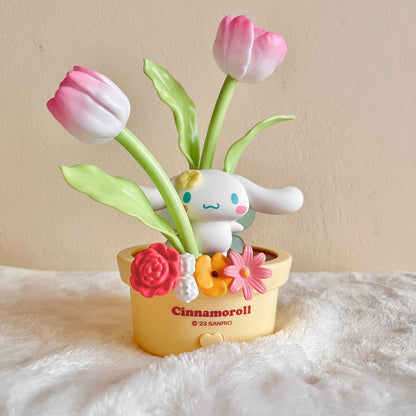 Lámpara de tulipán de hadas de jardín Sanrio