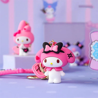 Kuromi & My Melody Keychain