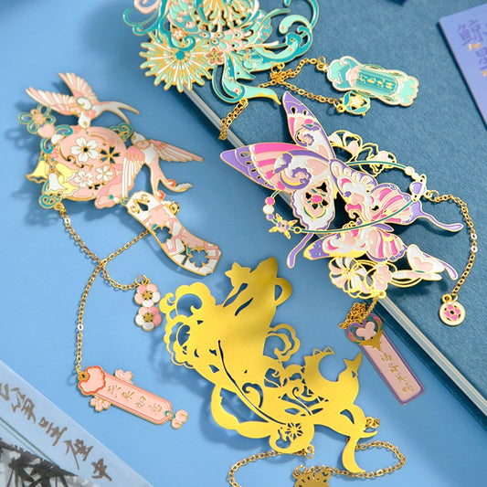 Celestial Skies Brass Bookmark