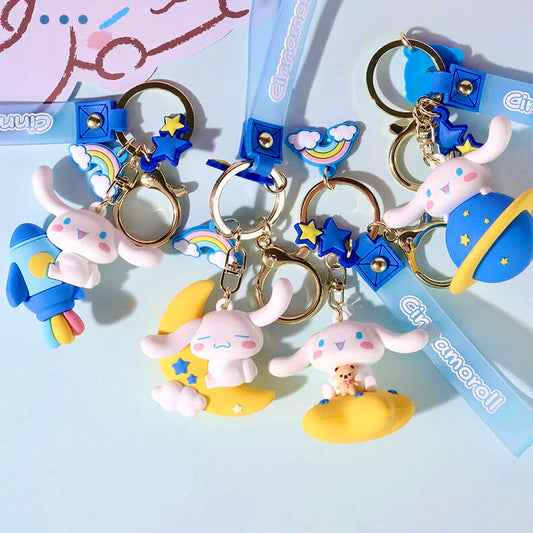 Planet Cinnamoroll Keychain